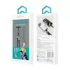 Devia Cabo USB-C para Lightning Lanyard 2 em 1 1,2m 27W Preto