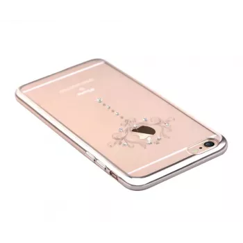 Capa traseira Devia Crystal Iris para Apple iPhone 6/6s champanhe dourado