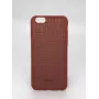 Capa Devia Apple iPhone 6/6s Jelly Slim Pele Castanha