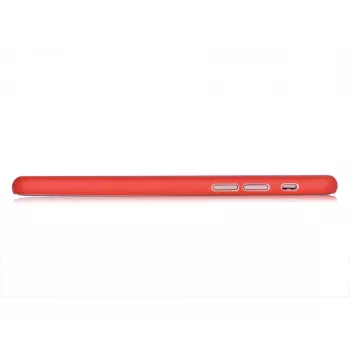 Devia Apple iPhone 6/6s Capa traseira Jelly Slim em pele vermelho-vinho
