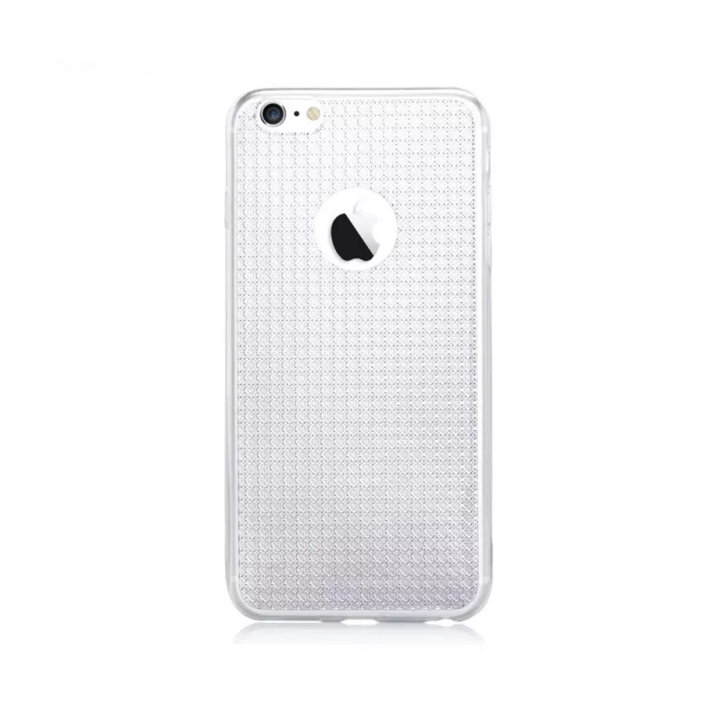 Capa de silicone Devia Leo Diamond para Apple iPhone 6/6s Crystal Clear
