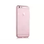 Devia Apple iPhone 6/6s Capa Traseira Naked Transparente Rosa Ouro