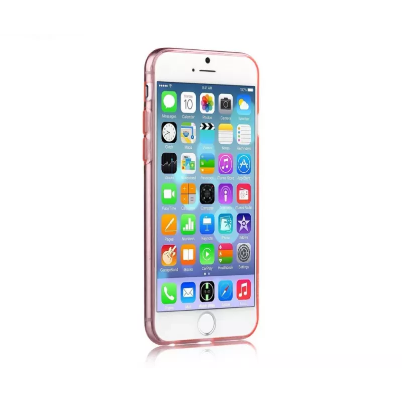 Devia Apple iPhone 6/6s Plus Capa Naked rosa-ouro