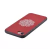 Capa Devia Flower Embroidery para Apple iPhone 7/8 Vermelho
