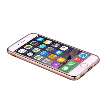 Capa Devia Glitter Soft para Apple iPhone 7/8 Dourado champanhe