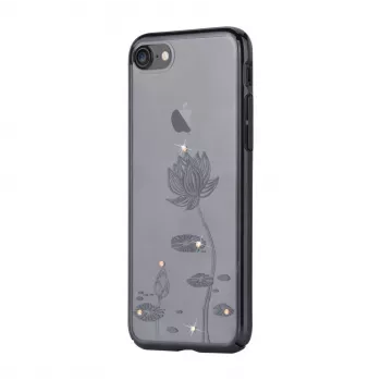 Devia Apple iPhone 7 / 8 Capa traseira Lotus preto