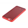 DEVIA Apple iPhone 7/8/SE2020/SE2022 Capa Jelly Slim Vermelho-rosa