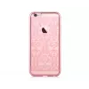 Capa traseira Devia Baroque com Swarovski para Apple iPhone 7 rosa-ouro