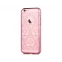Capa traseira Devia Baroque com Swarovski para Apple iPhone 7 rosa-ouro