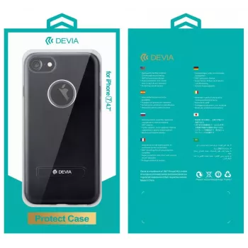 Capa com aba Devia iView para Apple iPhone 7 preto