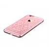 Capa protetora Devia Apple iPhone 7 Plus Baroque com Swarovski rosa-ouro