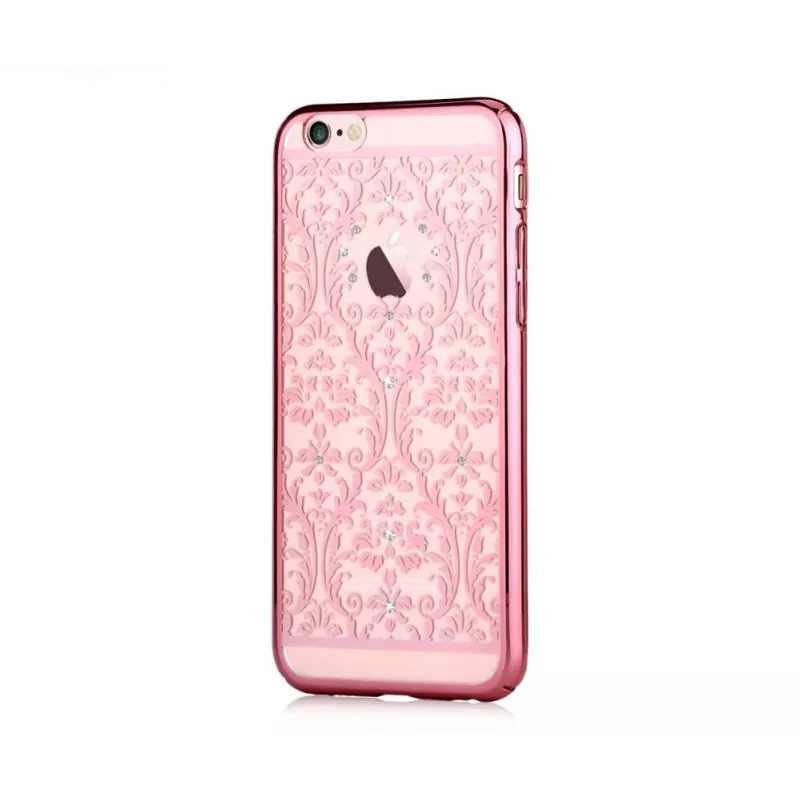 Capa protetora Devia Apple iPhone 7 Plus Baroque com Swarovski rosa-ouro