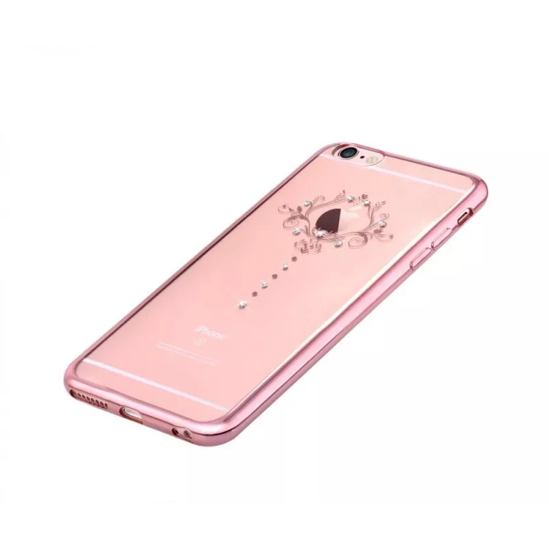 Devia Capa mole Crystal Iris para Apple iPhone 7 Plus rosa-ouro