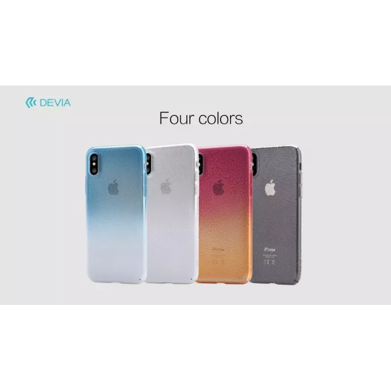 Devia Apple iPhone X Amber Case azul