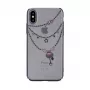 Capa rígida Devia Crystal Shell para Apple iPhone X preto