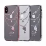 Capa Crystal Shell Devia Apple iPhone X Vermelha