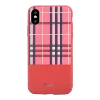 Devia Capa Lattice para Apple iPhone X vermelho