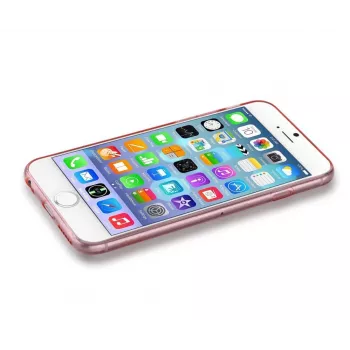 Devia capa traseira mate translúcida ultrafina Naked Series para Apple iPhone 7 / 8 - rosa-ouro