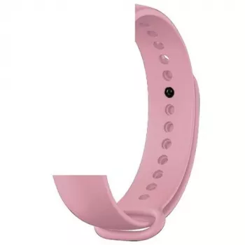 Pulseira de substituição em silicone Devia Xiaomi Mi Band 5/Mi Band 6 Deluxe Sport rosa