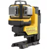 Laser DEWALT 18V XR 3x360 Green com controlo remoto
