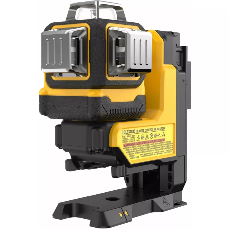 Laser DEWALT 18V XR 3x360 Green com controlo remoto