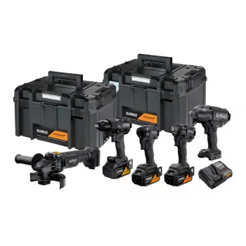 DEWALT DCD86M+DCF86M+DCF99M+DCF92M+DCG45M Kit combinado a bateria 3x5.0Ah