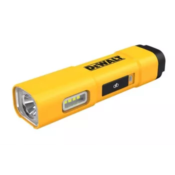 DEWALT BD-DCL183 Lanterna LED 1300 lúmenes, IPX4 resistente a salpicos, alumínio aeronáutico, preto