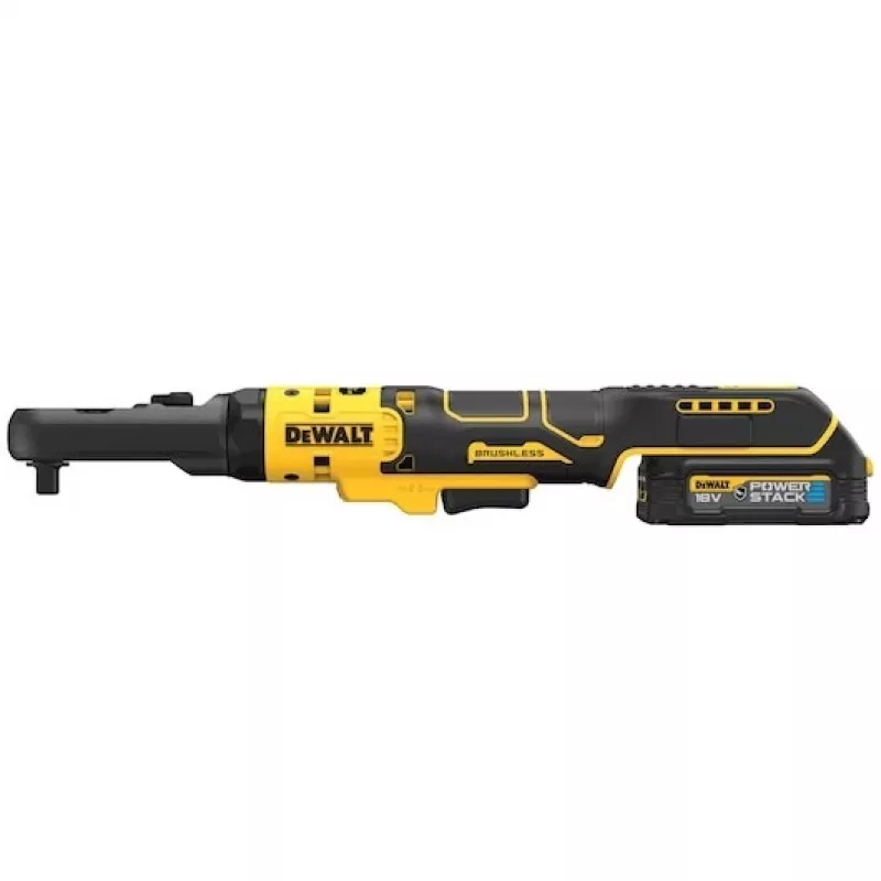 Conjunto de chave de roquete de cabeça aberta sem escovas DEWALT DCF510E2G-QW 12V XR com 2 baterias de 2.0Ah, mala TSTAK