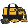 DEWALT DCF620D2-QW 18V aparafusadora a bateria sem escovas/chave de impacto 4400 RPM 2 baterias Li-Ion de 2 x 2,0Ah, carregador e TSTAK II Kitbox, preto/amarelo