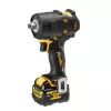 DEWALT DCF901P1G-QW 12V XR Chave de impacto sem escovas a bateria 1/2 inch encaixe quadrado 340 Nm 2850 rpm 1x3,0 Ah Li-Ion carregador mala preto/amarelo