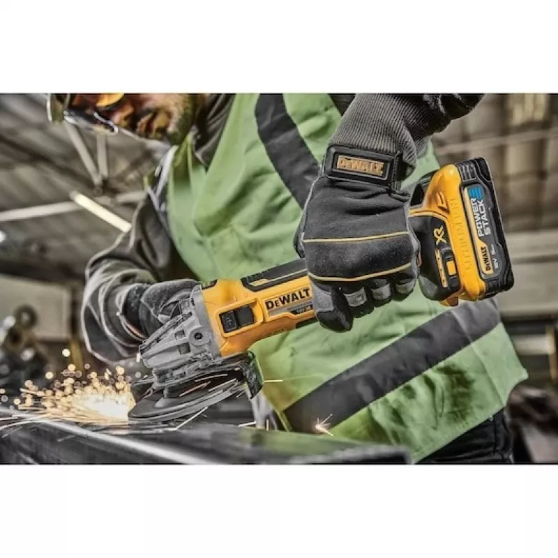 DeWalt DCG405H2T-QW 18 V XR rebarbadora angular sem escovas 125 mm, 2x 5,0 Ah, TSTAK