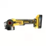 DeWalt DCG405H2T-QW 18 V XR rebarbadora angular sem escovas 125 mm, 2x 5,0 Ah, TSTAK