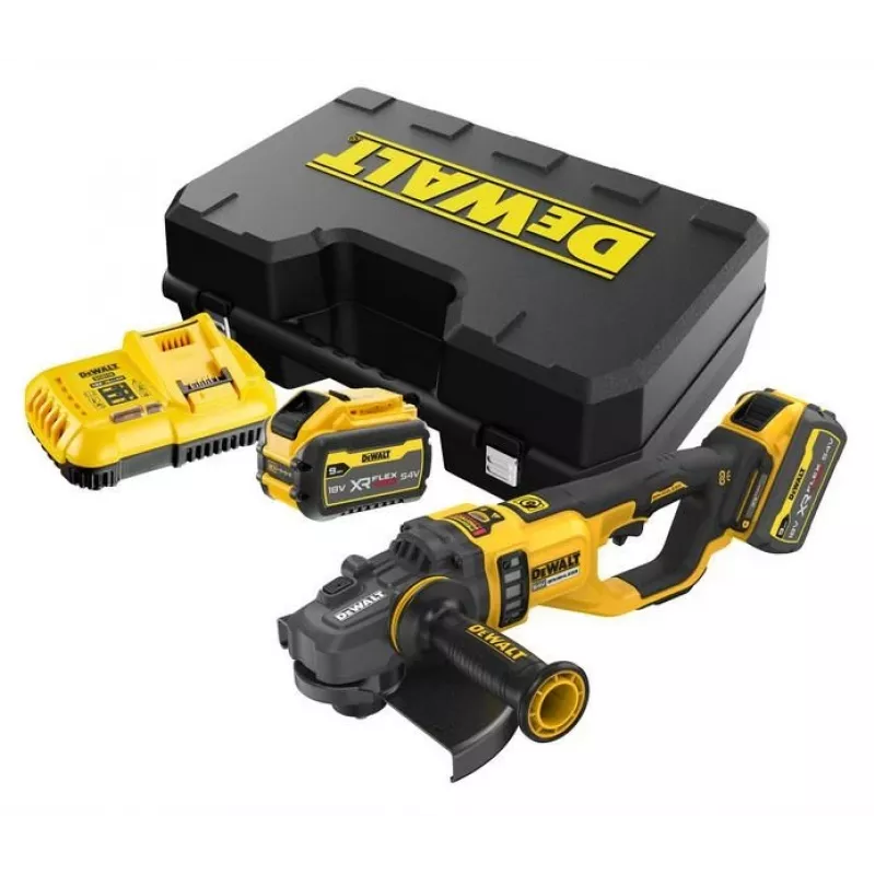 DeWalt DCG460X2-QW 54 V XR FLEXVOLT rebarbadora angular 230 mm