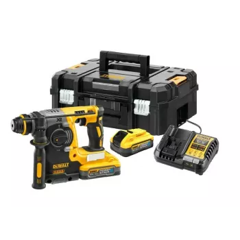 Martelo perfurador SDS-Plus sem escovas DEWALT DCH273H2T-QW 18V XR com 2 baterias 5.0Ah, carregador e mala TSTAK