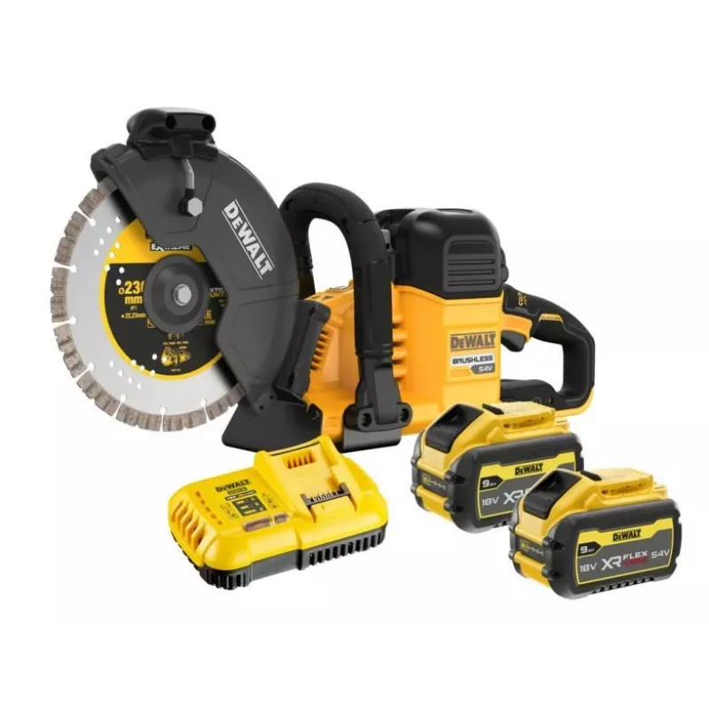 DEWALT DCS691X2-QW Serra circular de bateria 230mm 54V XR FLEXVOLT (2x9.0Ah)