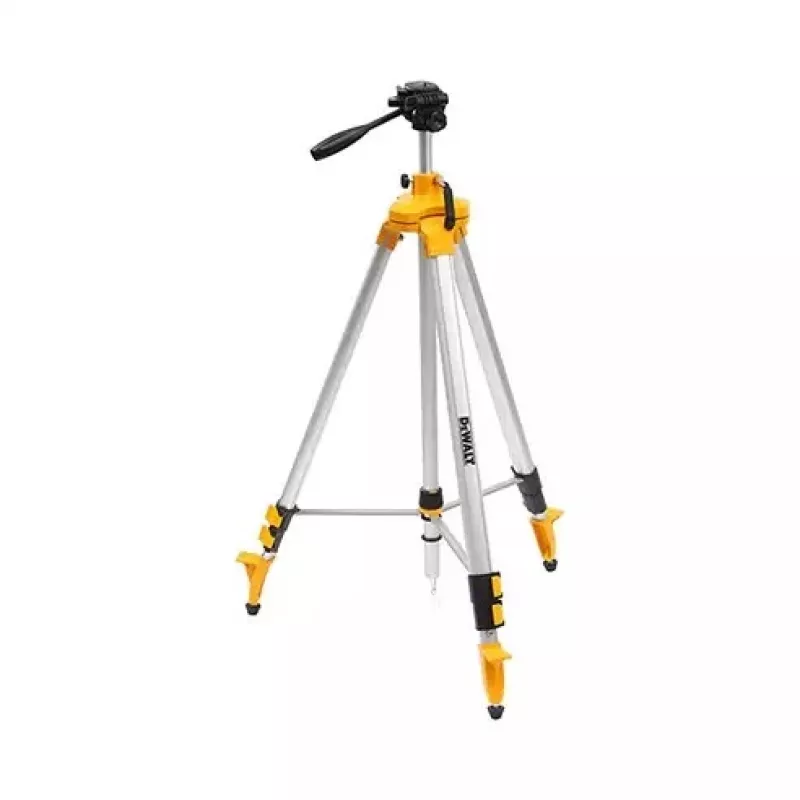 DEWALT DE0733-XJ Tripé para Nivelador Laser 3 Pernas Alumínio Preto Amarelo