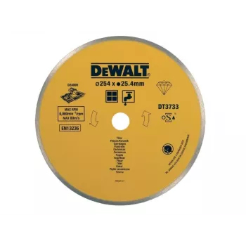 DEWALT Disco de corte diamantado para azulejos cerâmicos 250x25,4mm DT3733