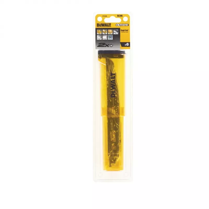 Lâmina de serra tico-tico DEWALT DT2440L-QZ XR T-Shank para madeira, 100 mm, 6 TPI, 1 unid.
