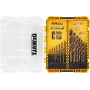 DEWALT DT70755-QZ Conjunto de brocas para metal HSS-G, 10 peças, encaixe sextavado de 1/4 polegadas, ângulo de ponta de 135°, DIN 338, TSTAK Tough Case