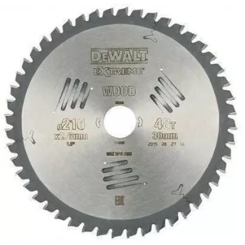 Lâmina de serra DEWALT HM-Wood 216x30mm Z48