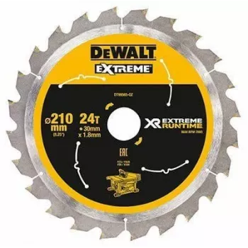 Lâmina de serra circular DEWALT Xtreme Runtime 210mm x 30mm 36T