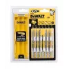 DEWALT Zest. XPC Blades conjunto de facas de paleta, 5 peças, lâminas de aço inoxidável, cabos de madeira, flexíveis, para pintura a óleo e acrílica