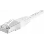 Cabo Patch DEXLAN Cat. 6A S/FTP, 25 m, branco, 10 Gbit/s, PoE++, LSZH, Slim Boot 858370