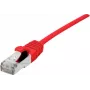 Dexlan Cabo de patch Cat. 6A S/FTP ultra-fino sem halogéneos, vermelho, 5 m 858733