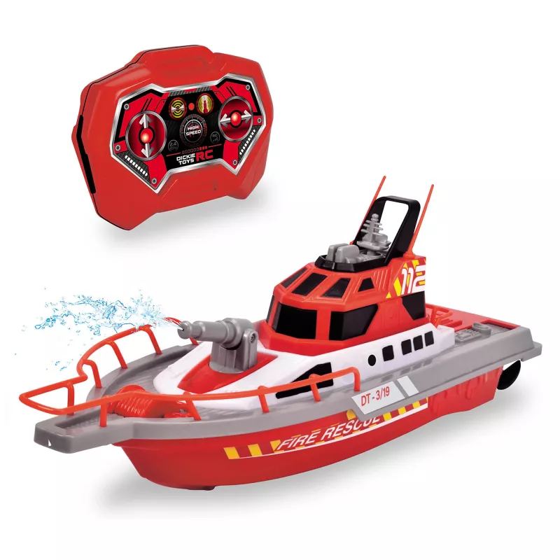Dickie RC barco de bombeiros 2,4 GHz RTR 201107000