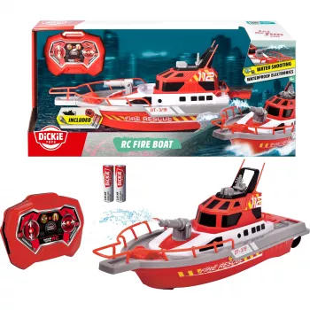 Dickie RC barco de bombeiros 2,4 GHz RTR 201107000