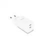 Carregador de parede GaN DICOTA 2 portas 45W, duplo USB-C, branco