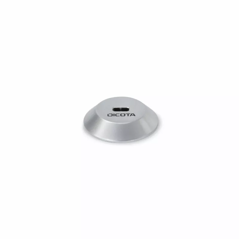 DICOTA placa de ancoragem para cabo de segurança de portátil para T-Lock, prateado D32052