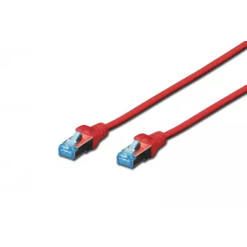 DIGITUS Cabo de rede CAT 5e SF/UTP 0,5m Cinzento