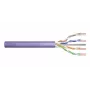 DIGITUS Cabo de instalação Cat.6, U/UTP, Dca, AWG 23/1, LSOH, 50m, roxo